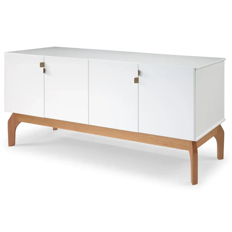 Buffet Oasi Pés em Madeira Maciça de Eucalipto