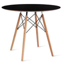 Conjunto Mesa Eames 90cm + 4 Cadeiras Kaila – Design Escandinavo